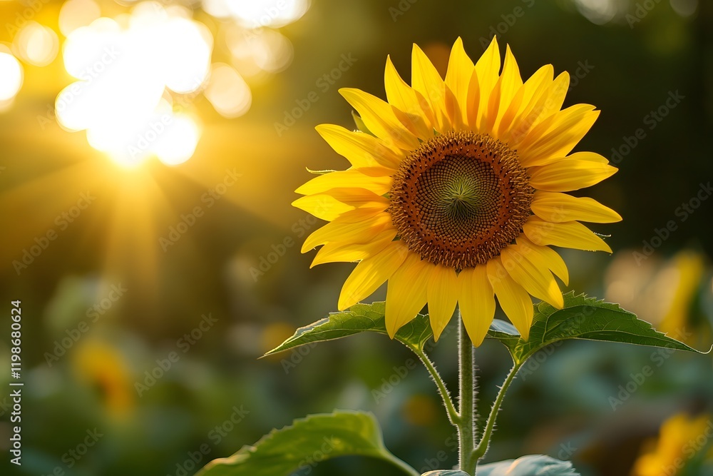 Obraz premium Sunflower , Generative AI 
