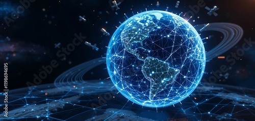 Global Network Satellites Illuminate Earth Connections