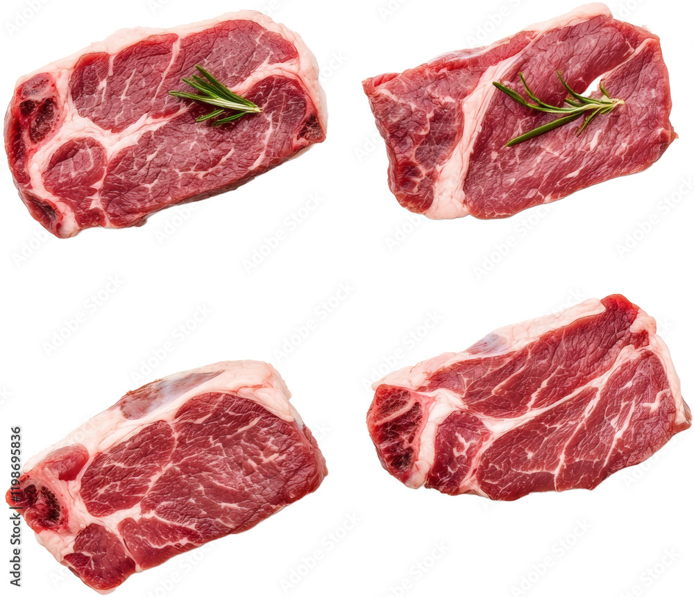 Obraz premium raw pork 