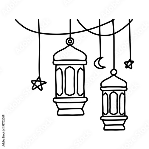 Middle east traditional lamp