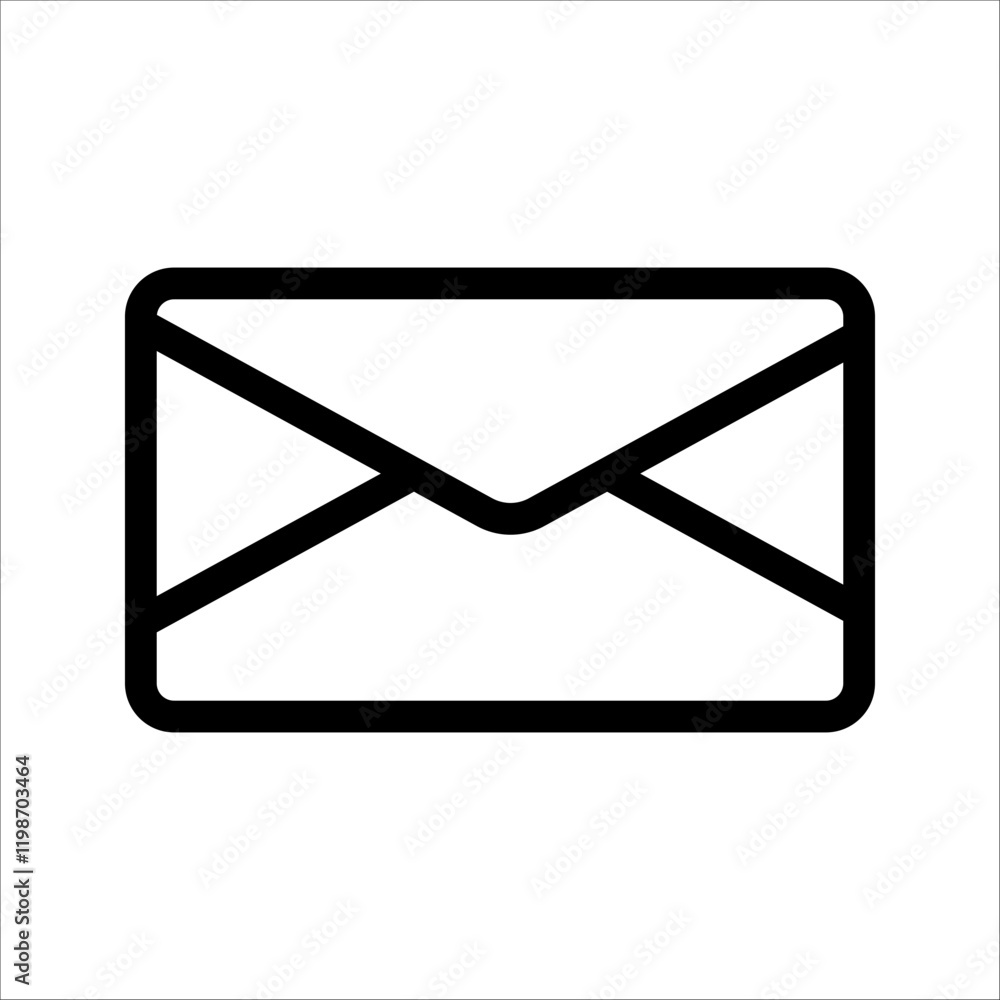 Envelope mail icon set. newsletter web buttons. close email letter outline vector symbol. flat thin e-mail pictogram on white background. send mail message line sign. Communication, Messaging, Social Envelope mail icon set. newsletter web buttons. close email letter outline vector symbol. flat thin e-mail pictogram on white background. send mail message line sign. Communication, Messaging, Social