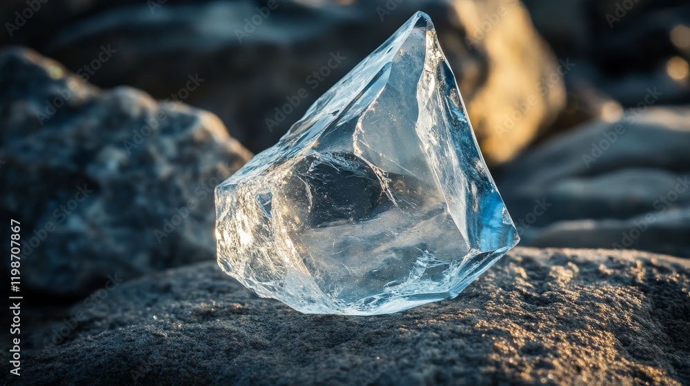 A shard of broken glass found in nature serves as a striking reminder of the impact of human activity on the environment, highlighting the need for nature s preservation and awareness. A shard of broken glass found in nature serves as a striking reminder of the impact of human activity on the environment, highlighting the need for nature s preservation and awareness.