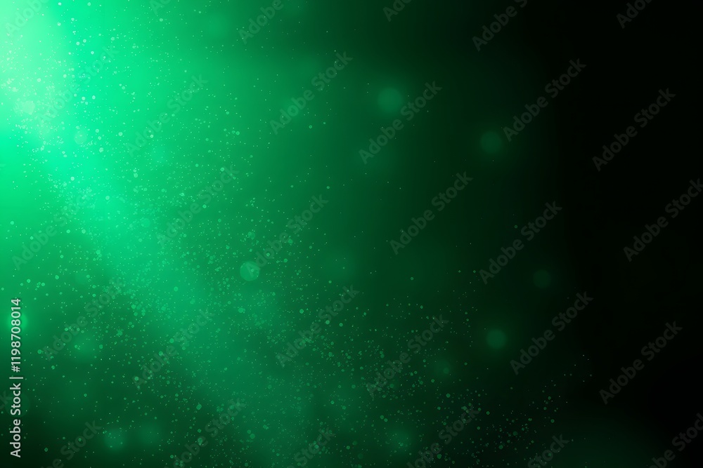 A vibrant green abstract background with soft particles and light effects. A vibrant green abstract background with soft particles and light effects.