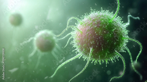Microscopic World of Bacter...