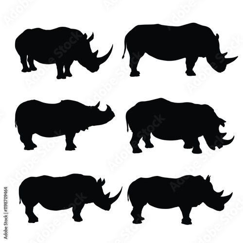 Rhino Silhouette
