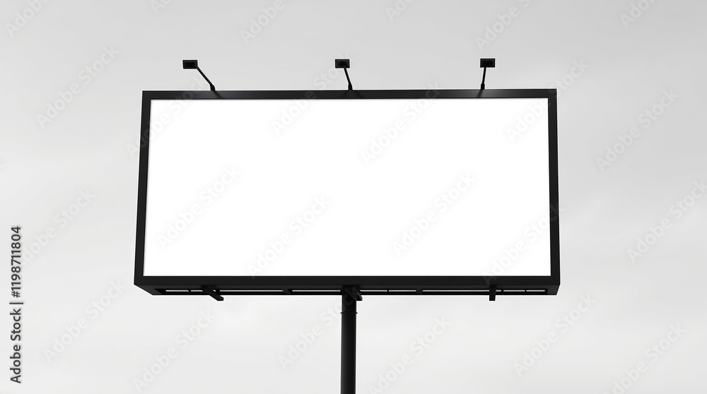 Billboard mockup template Billboard mockup template