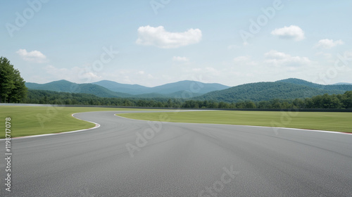 Asphalt Ribbon Through the ...
