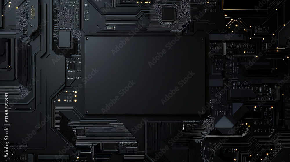 Fototapeta premium electronic circuit board