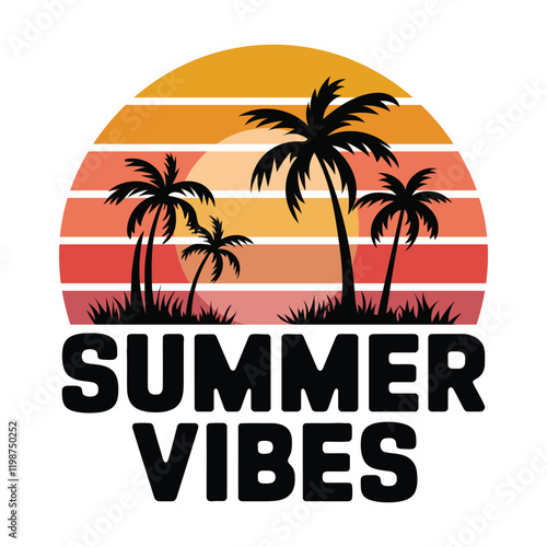 Wallpaper Mural Tropical Sunset with Palm Trees Design Torontodigital.ca