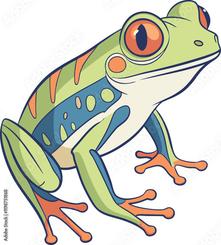 Fanciful Frogs: A Ribbeting Adventure in Illustration