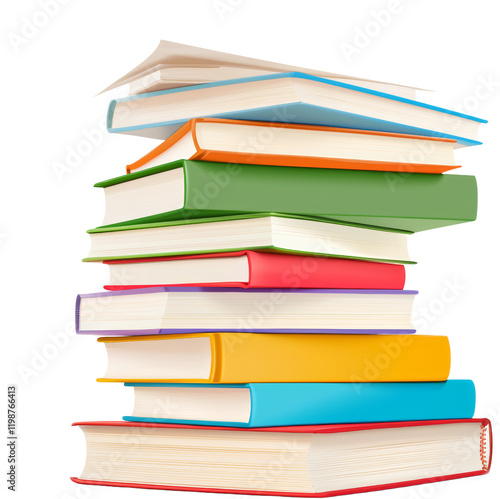 Wallpaper Mural colorful book  Torontodigital.ca