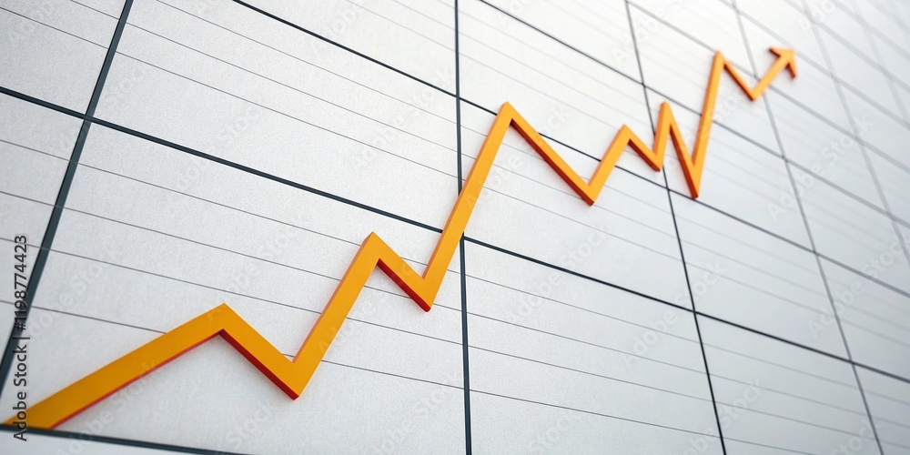 Dynamic Growth Chart: Bright Lines Ascending, Left-Aligned Copy Space Dynamic Growth Chart: Bright Lines Ascending, Left-Aligned Copy Space