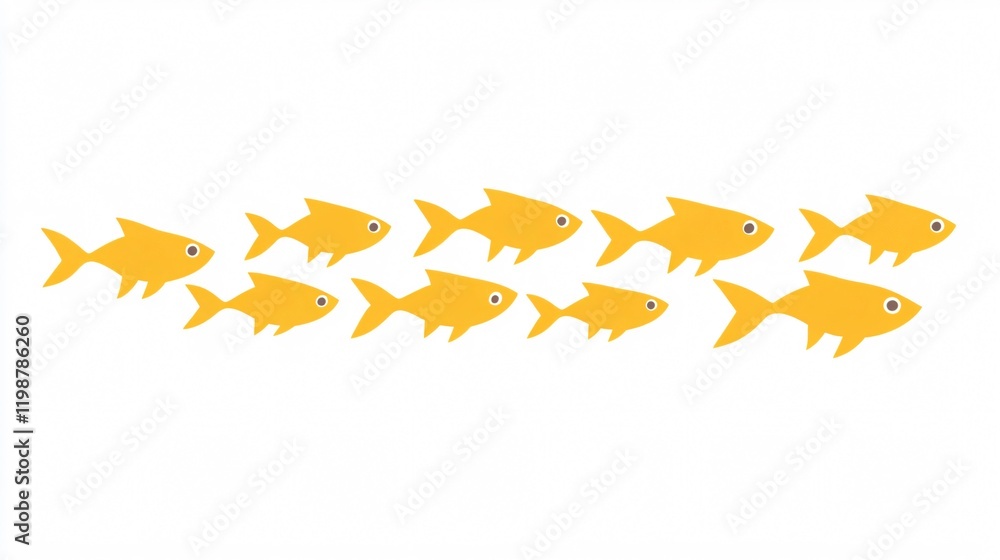 School of Goldfish: A Captivating Underwater Journey School of Goldfish: A Captivating Underwater Journey