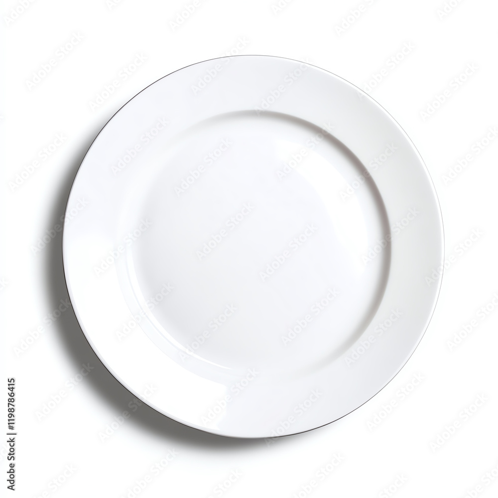 A minimalist white plate isolated on a clean background, perfect for showcasing culinary creations or serving elegant dishes. A minimalist white plate isolated on a clean background, perfect for showcasing culinary creations or serving elegant dishes.