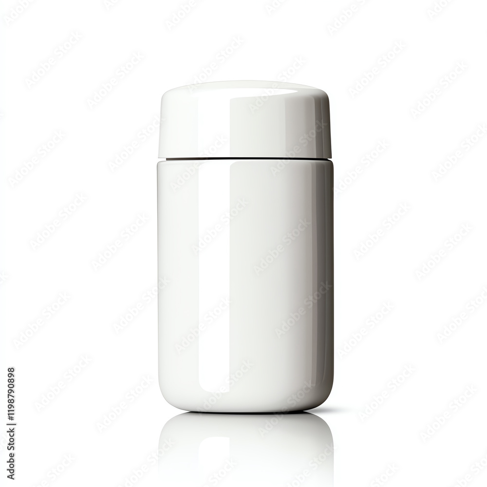 A sleek white bottle with a modern design, perfect for beverages, stylishly showcasing minimalist aesthetics for any setting. A sleek white bottle with a modern design, perfect for beverages, stylishly showcasing minimalist aesthetics for any setting.