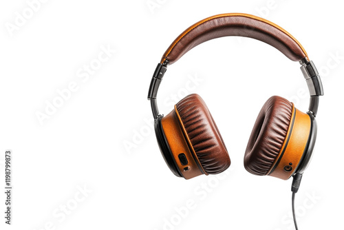 Quality headphones with a stylish design suitable for music lovers and audiophiles photo