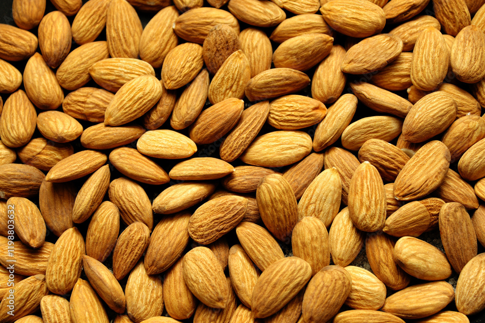 Fototapeta premium almonds background