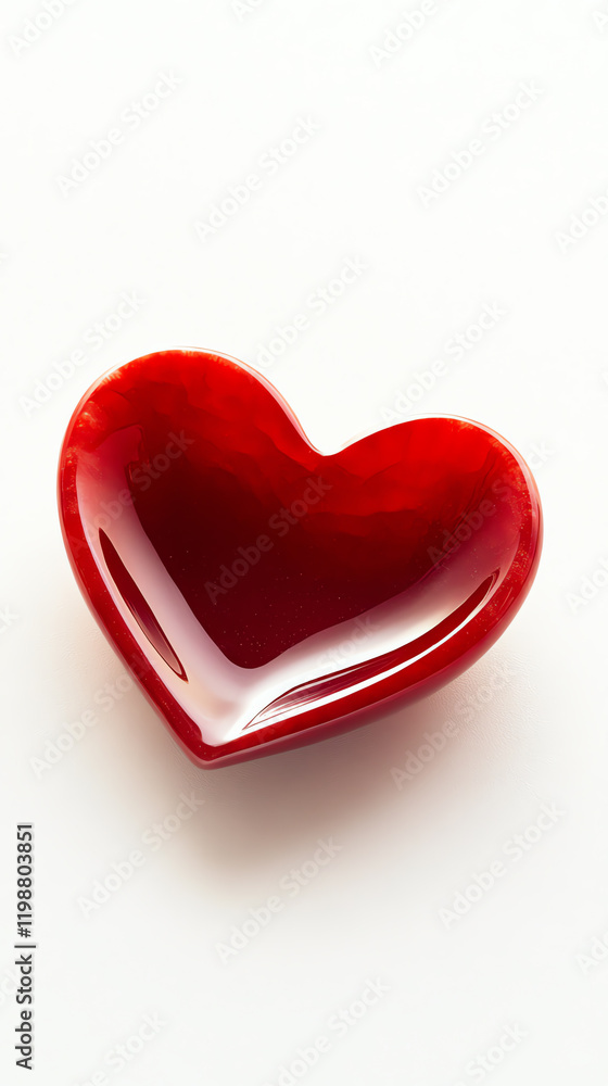 A vibrant red heart-shaped object representing love, affection, and passion, ideal for various themed projects. A vibrant red heart-shaped object representing love, affection, and passion, ideal for various themed projects.