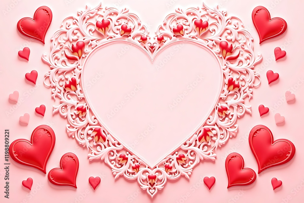 Happy valentines day text with hearts romantic Happy valentines day text with hearts romantic