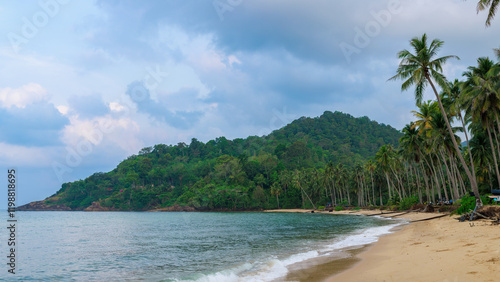 A view of a secret beach called Wai Chaek Beach located on Koh Chang, Trat Province, Thailand. photo