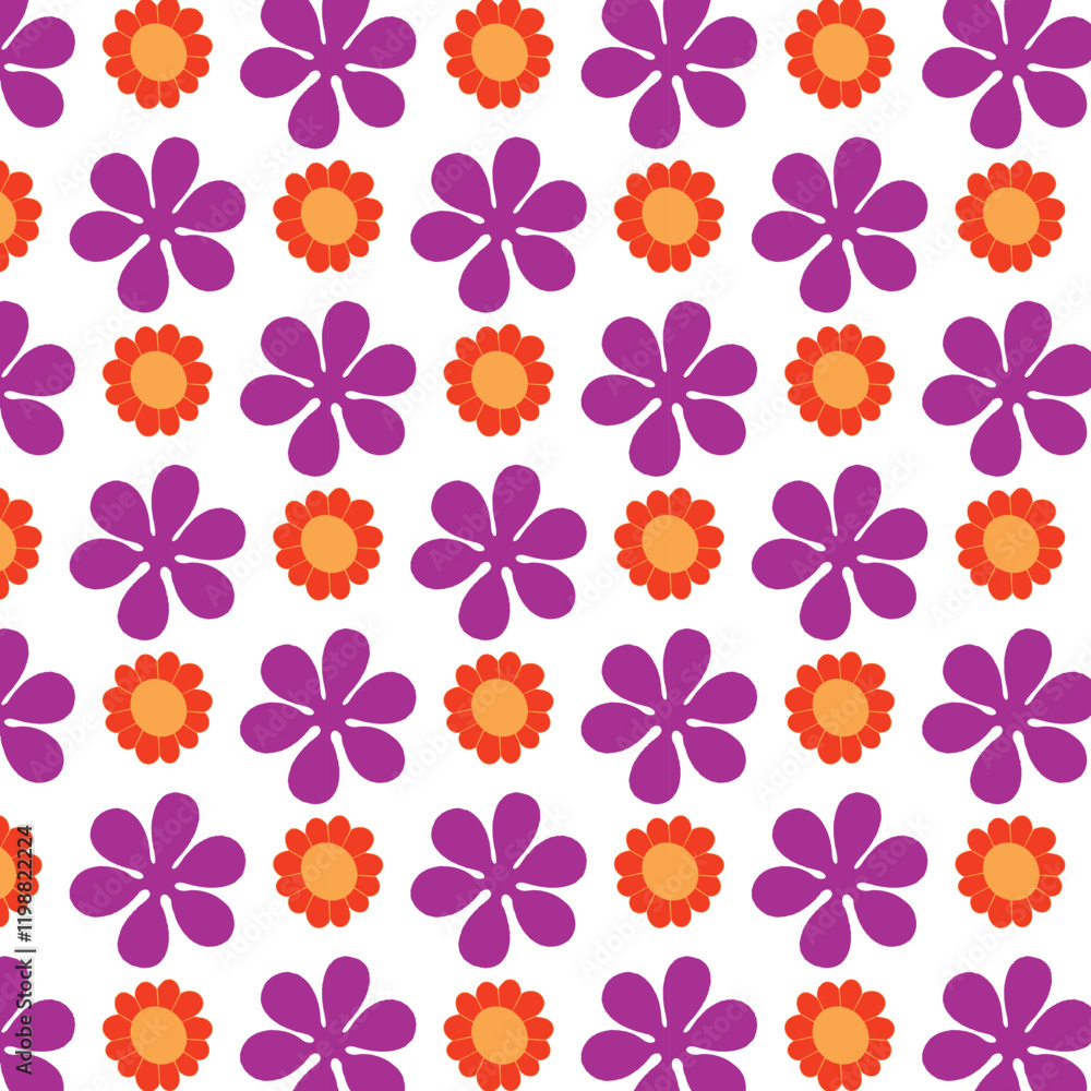 seamless pattern with flowers seamless pattern with flowers