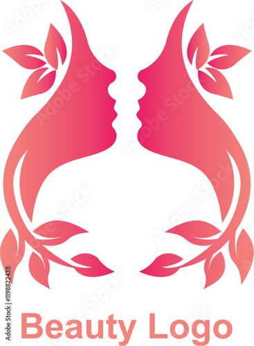 Beauty Icon Logo, cosmetic logo images, Salon Logo mages, Female hair salon logo png.