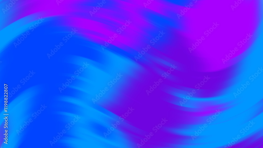 Abstract Blue Purple Waves with Flowing Motion and Soft Digital Texture Abstract Blue Purple Waves with Flowing Motion and Soft Digital Texture