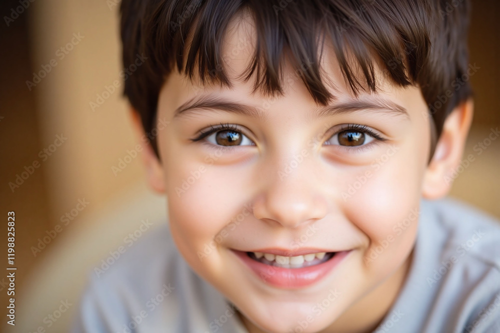 young boy with gentle expression and neatly styled hair young boy with gentle expression and neatly styled hair