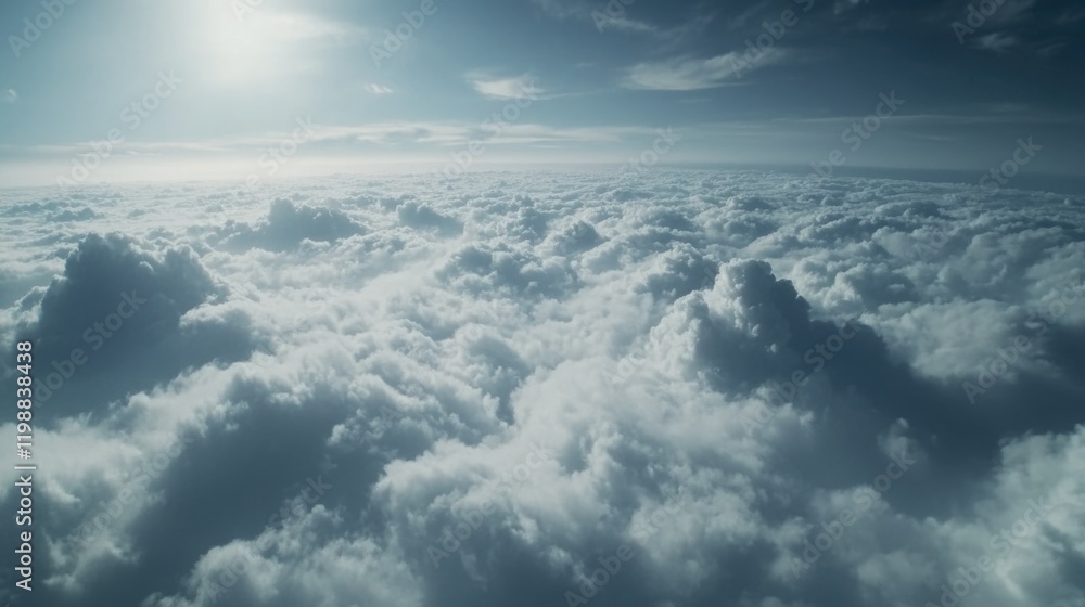 Obraz premium Aerial View of Clouds