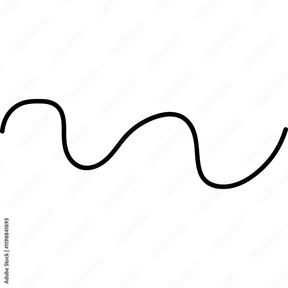 Scribble Line Element Scribble Line Element