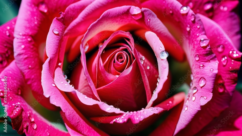 pink rose close up among other flowers. natural rose with water drops pink rose close up among other flowers. natural rose with water drops