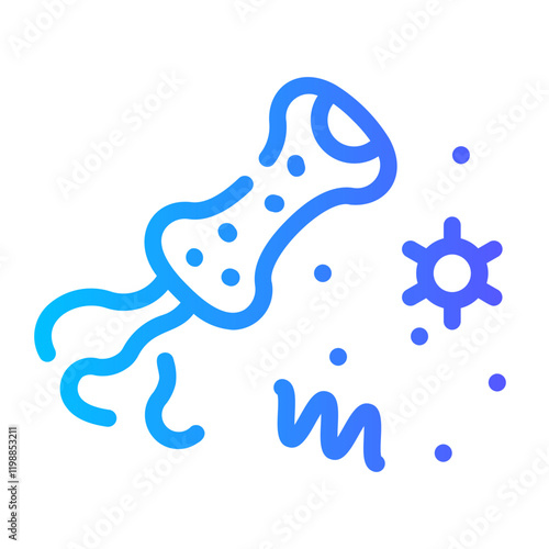 germ Line Gradient Icon