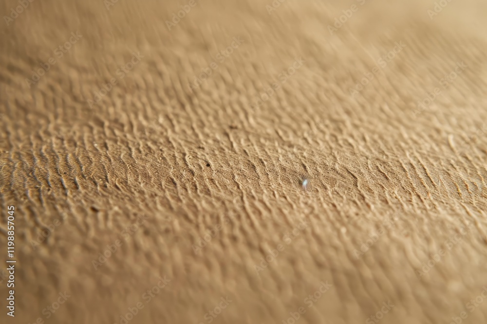 Light brown textured background resembling cardboard in soft lighting