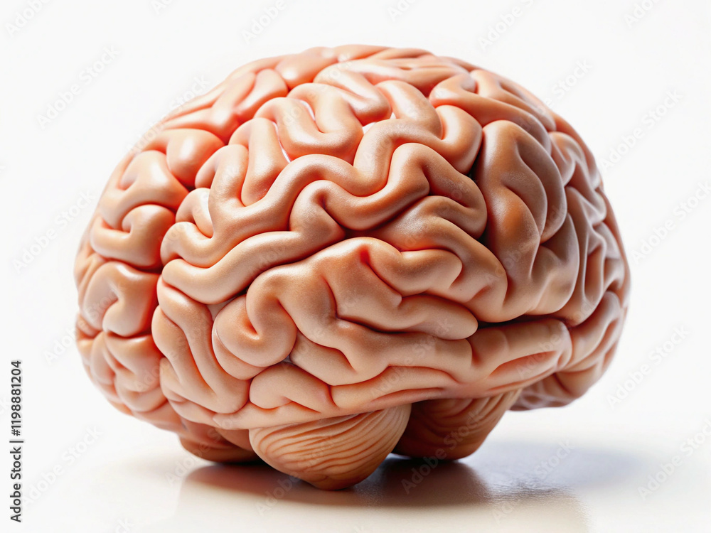 3d rendered illustration of human brain generative ai 3d rendered illustration of human brain generative ai