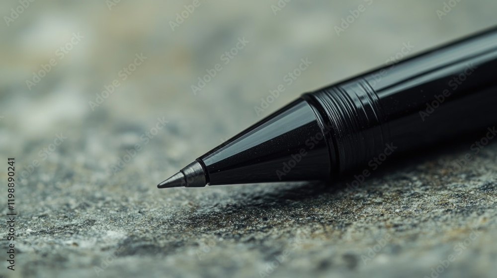 Fototapeta premium A close-up shot of a pen lying on a surface