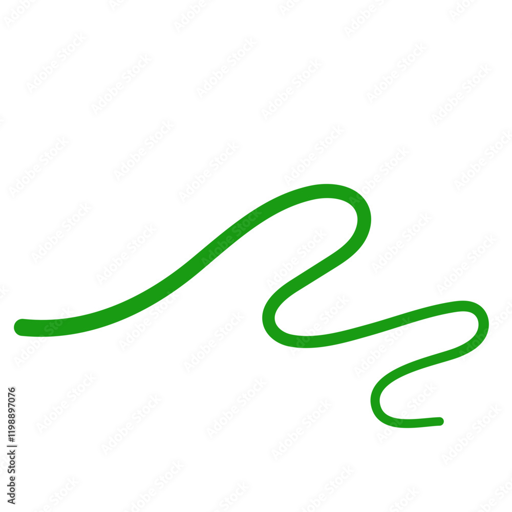 Fototapeta premium Scribble Line