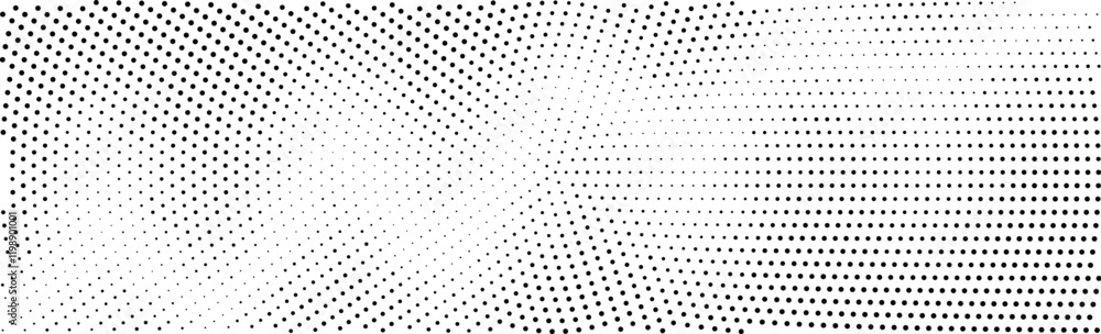 Abstract grunge halftone pattern. Black and white vector illustration Abstract grunge halftone pattern. Black and white vector illustration