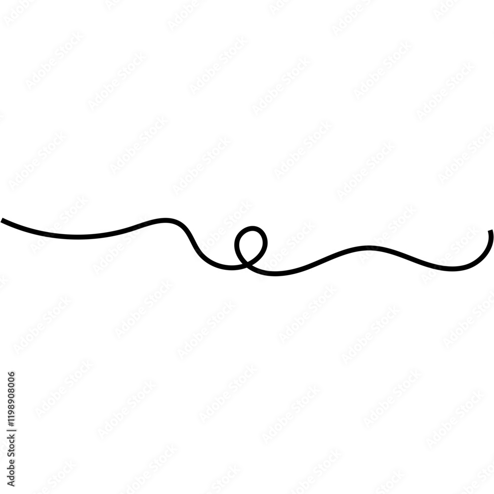 Scribble Line Element Scribble Line Element