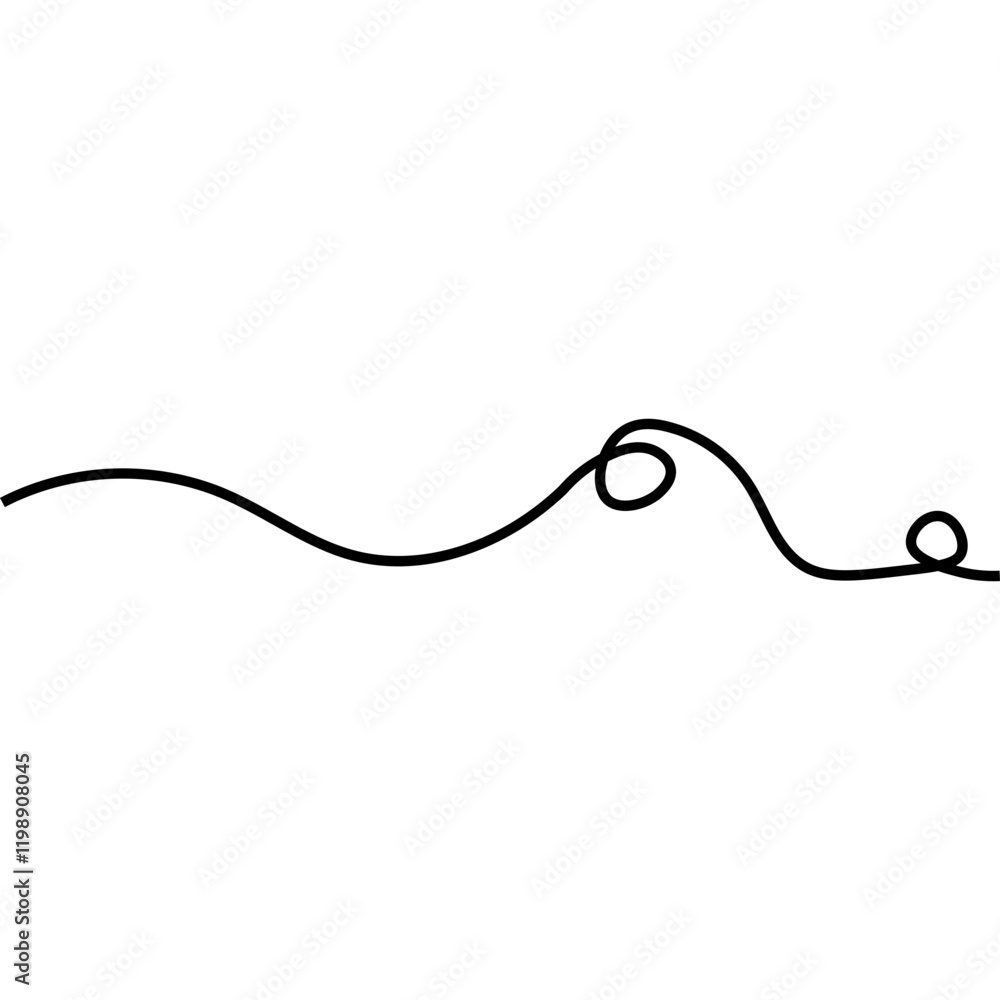 Scribble Line Element Scribble Line Element