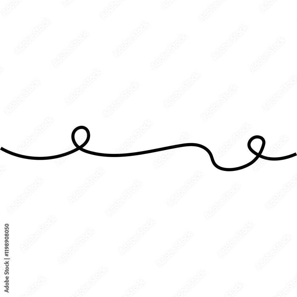 Scribble Line Element Scribble Line Element