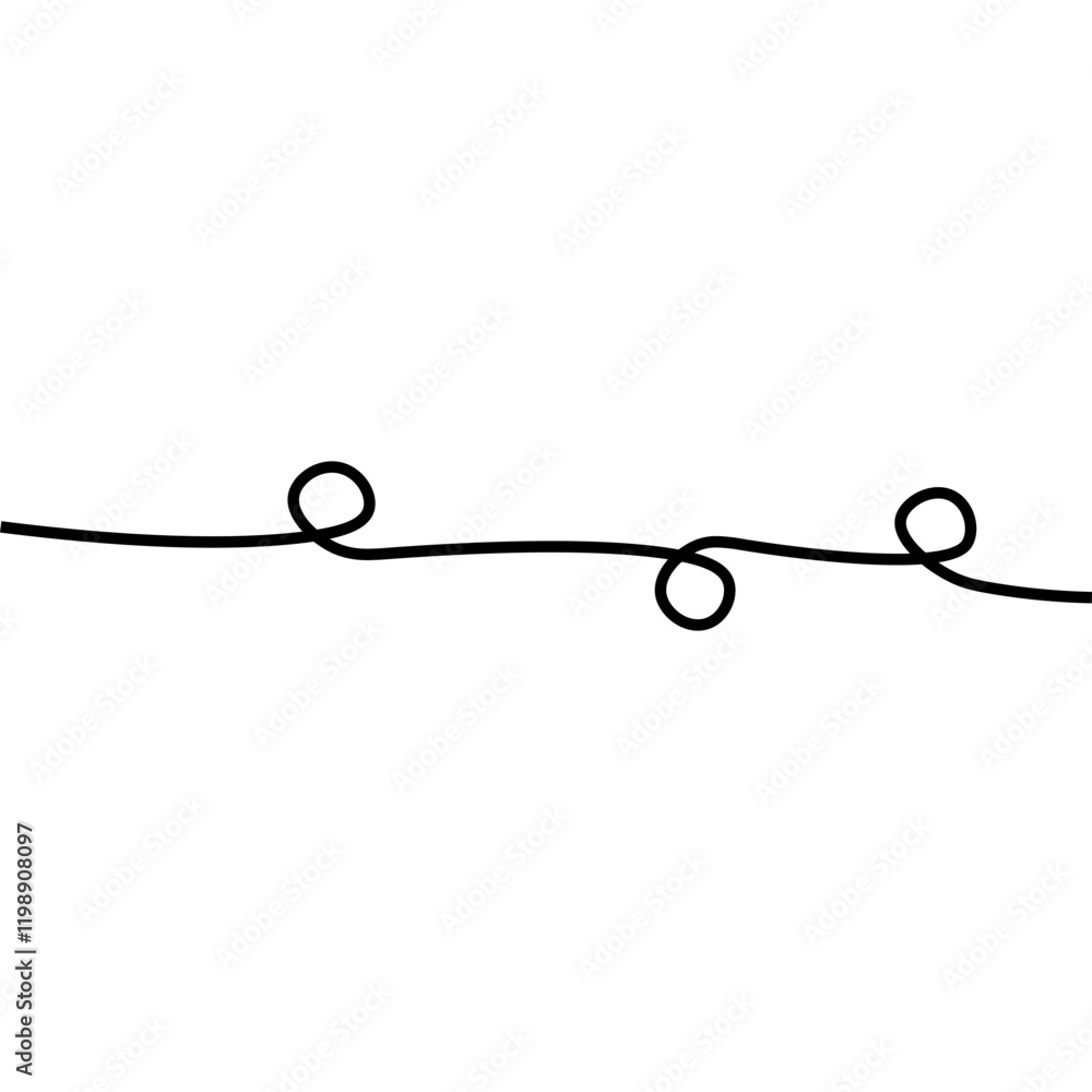 Scribble Line Element Scribble Line Element