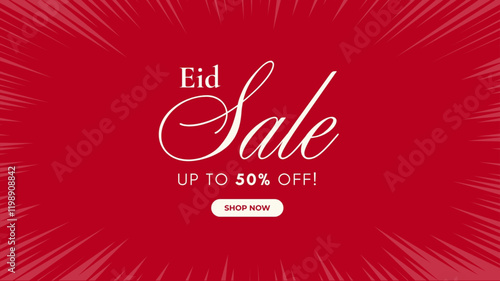 Eid Sale upto 50% of vector illustrator 