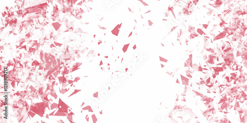 Abstract broken glass effect texture background vector. Smoot and luxury white and red grunge background. grunge red texture with scratches. high resolution detailed structure bright and luxurious.