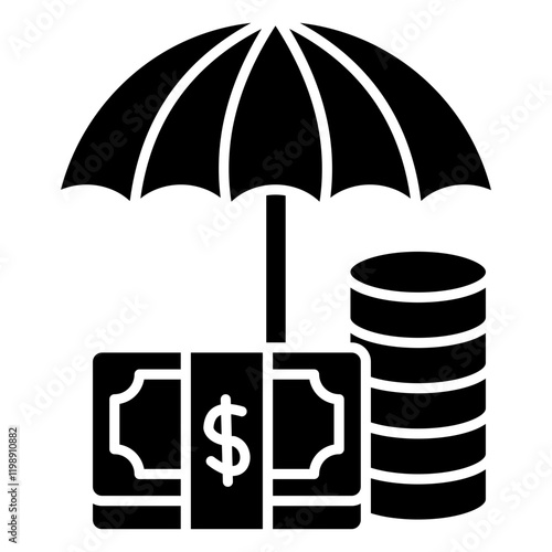 Wealth  Icon Element For Design
