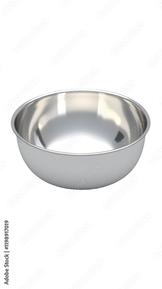 Shiny stainless steel mixing bowl Shiny stainless steel mixing bowl