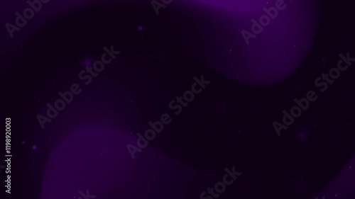 Dark purple abstract background with glowing spots and curves. Suitable for tech, science, or mysticalthemed designs. Great for digital projects. 4k animation photo