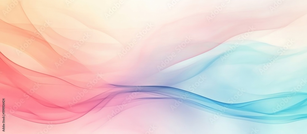 Abstract wave pattern background in soft pastel colors with copy space for text use Abstract wave pattern background in soft pastel colors with copy space for text use