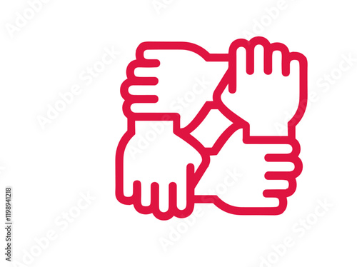 Wallpaper Mural hands holding hands Torontodigital.ca