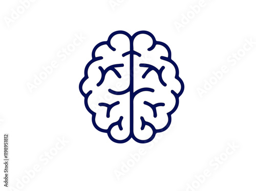 human skull isolated on white