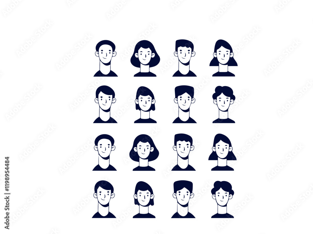 Fototapeta premium icons set